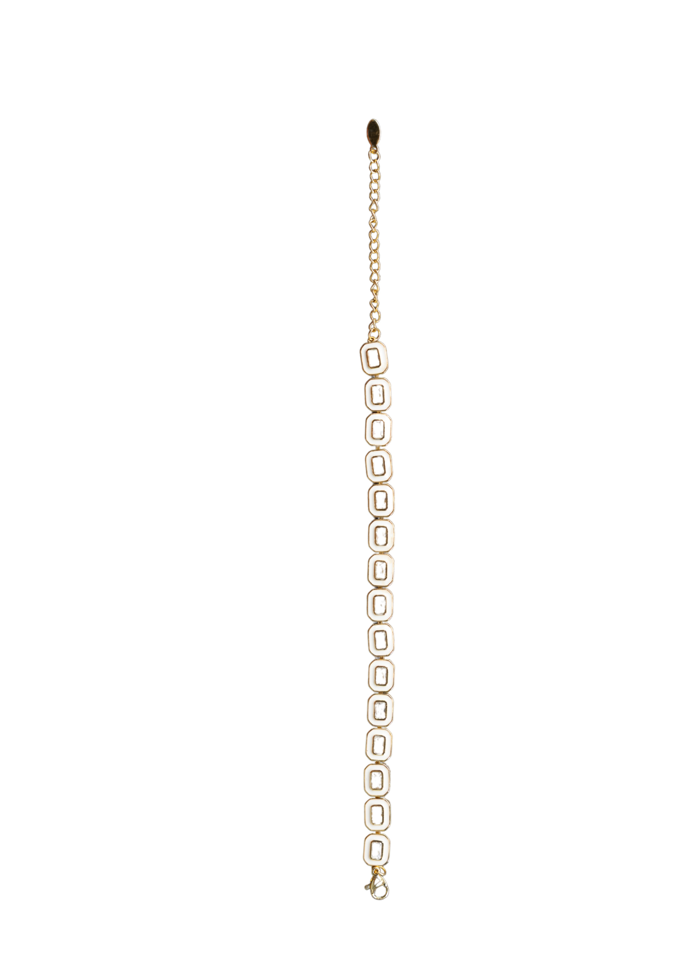 Mother of Pearl & Diamante Bracelet – Boho Gold | My Bohemian Store